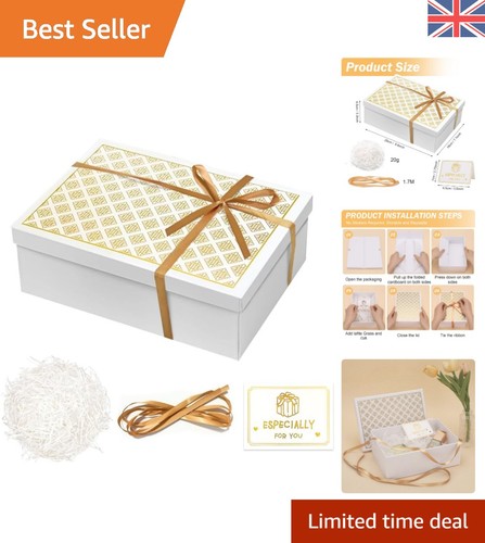 Gift boxes with lids white - gift,