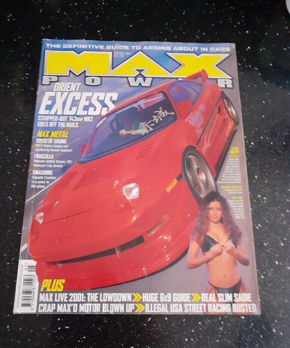 Max power magazine spring 2001 - magazine,