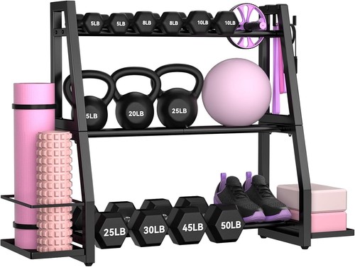 Dumbbell rack with side - dumbbell,
