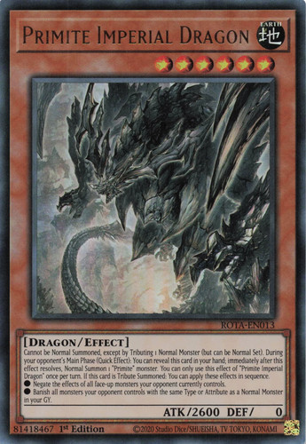 Yugioh rota en013 primite - yugioh,