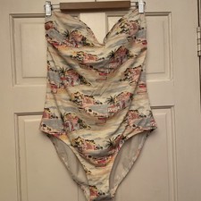 Boden Bandeau Swimsuit Size 16L