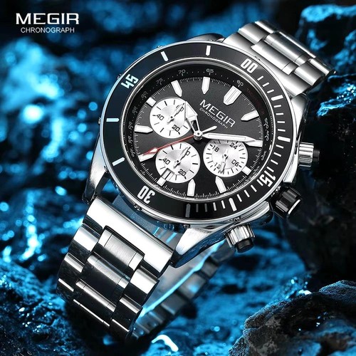 43mm megir quartz men watch - 43mm,