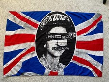 SEX PISTOLS CLOTH FLAG C1977