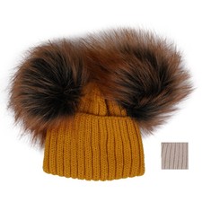 Knitted Winter Bobble Hat