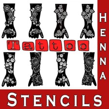 Henna Mehndi Stencils Mandala
