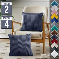 2,4 Pack Embroidered Cushion