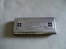 Vintage M.Hohner ECHO Bell Metal Reeds Harmonica Key Of A/D Double Sided GWO