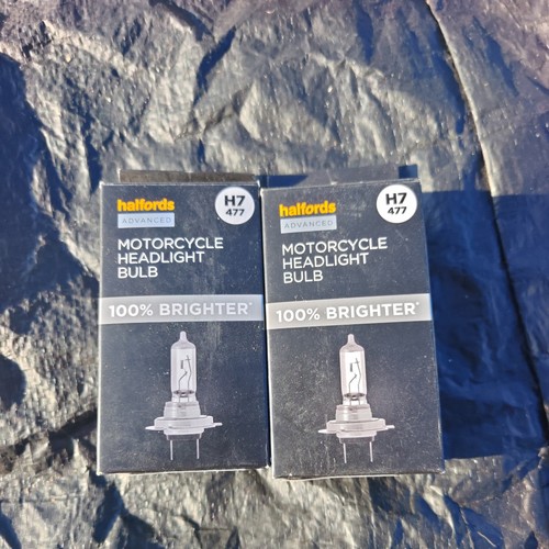 Motorcycle headlight bulbs - h7,