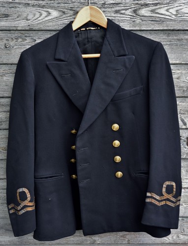 Rnvr officer jacket wwii - officer, named