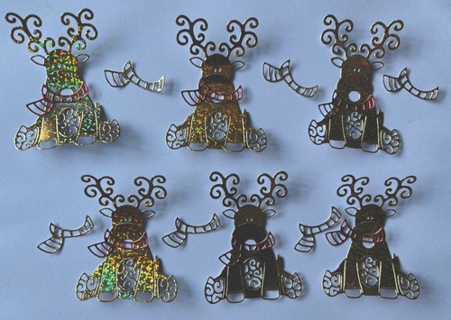 Xmas die cut shapes for - shapes, card