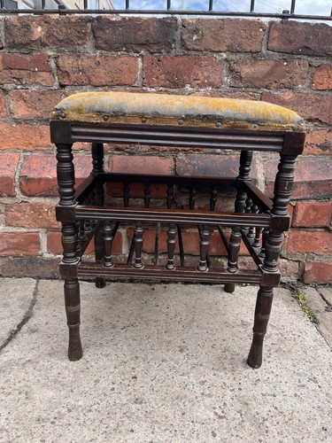Antique edwardian wood piano - antique,