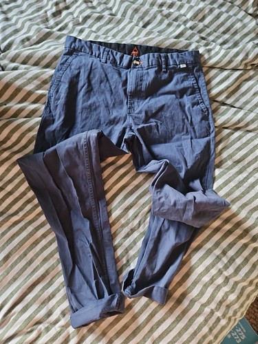Men blue passenger trousers - men's,