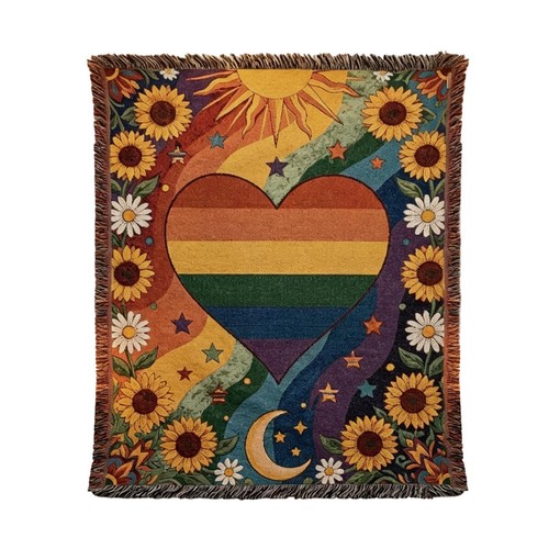 Sunflower throw blanket - throw,