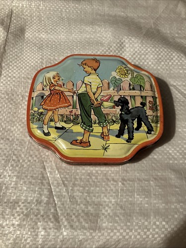 Vintage horner toffee - vintage, tin
