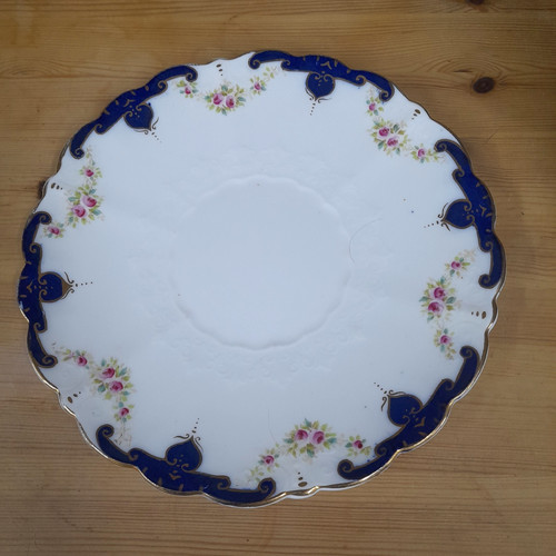 Vintage cake plates sandwich - cake,