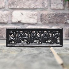 Black 9" x 3" Cast Iron Air