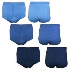 3 X Mens Y Fronts Interlock Cotton Briefs Underpants Slips Pants Underwear M-5XL
