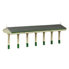 Bachmann 44-0188A Scenecraft S&DJR Wooden Canopy Green/Cream (Pre-Built)