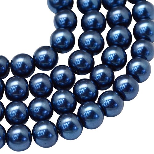 Glass pearls beads - ❤,