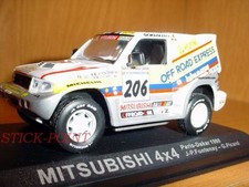 MITSUBISHI 4x4 PARIS DAKAR 1998 1:43 FONTENAY-PICARD