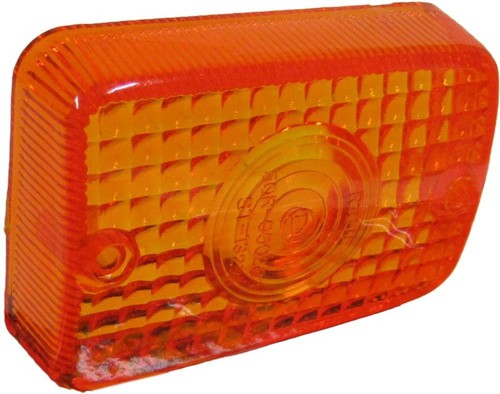 Indicator lens rear amber - indicator, l/h