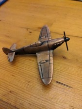 Supermarine Spitfire die cast airplane, pencil sharpener, desk art.