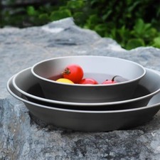 Fashion Storage Bag Coat Trays Non Stick Outdoor Tableware Lightweight Mini