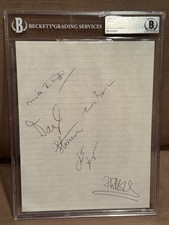 Genesis Signed Autographed