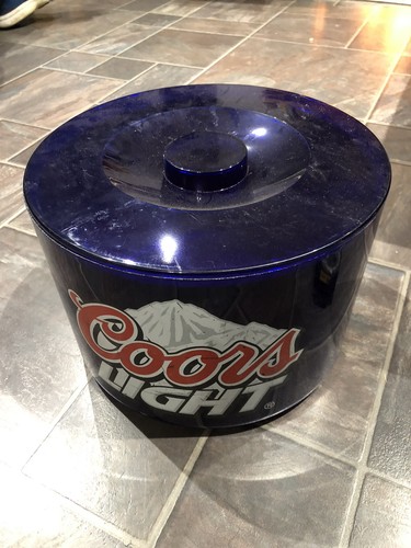 Coors light ice bucket - light,