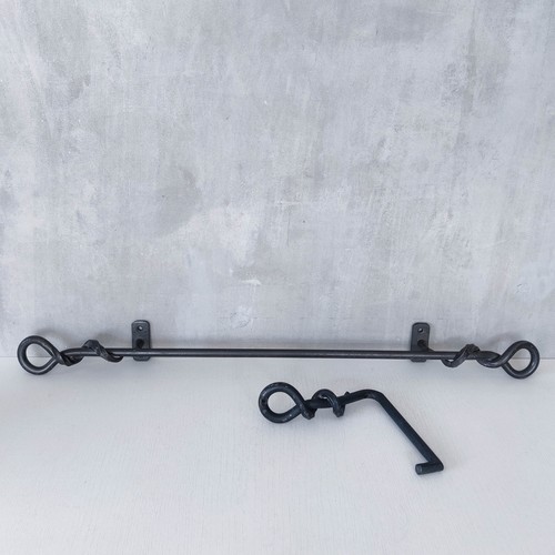 Handmade wrought iron - , towel