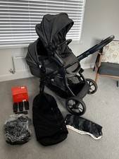 iCandy Orange Pram - Dark Grey
