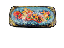 Vintage Russian Lacquer Troika