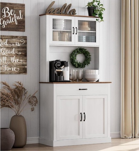 Kitchen cabinet hutch storage - cabinet,