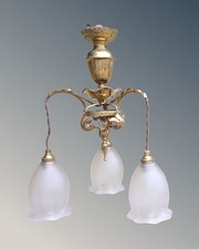 Superb 19th Century Chandelier Manner of W.A.S. Benson