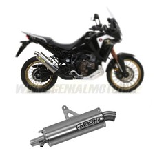 Approved Alum Arrow Exhaust MaxiRTech/Inox HONDA CRF 1100 L Africa 2020 2024