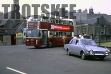 35mm Slide Edinburgh Leyland Atlantean Alexander 869 JSC869E c1965 Original