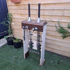 Pair of Early Gaskell & Chambers 1950's Dalex Beer Pumps Home Bar