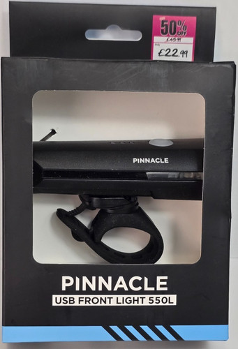 Pinnacle 550 lumen usb - pinnacle,