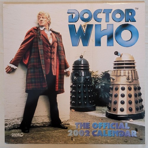 Doctor who official calendar - doctor,
