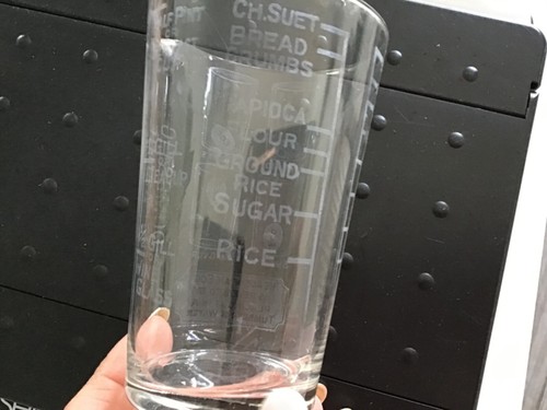 Vintage clear glass small - vintage,
