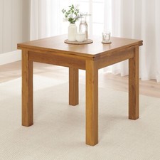 Rustic Oak Square Flip Top