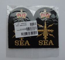 Royal Navy Chief Petty Officer Warfare Branch Seaman Uniform Trade/Collar Badges
