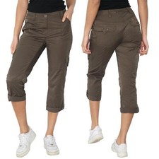 Ladies Womens Cargo Combat