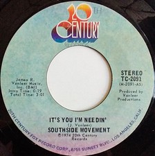 Southside Movement - It's You I'm Needin' / Mississippi Cutback, 7", (Vinyl)