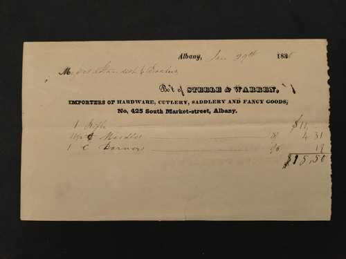 1830 antique steele warren - &,
