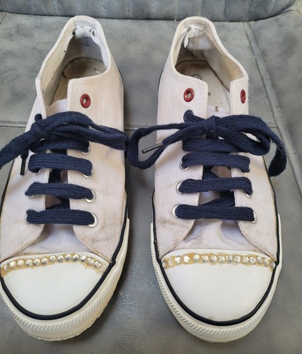 White personalised bling - white,