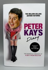SIGNED - Peter Kay's Diary By Peter Kay New 1st Edition Hardback Memoir (DAMAGED