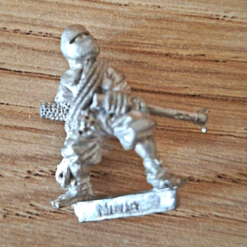 Unpainted metal ninja - metal,