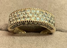 Unisex 9ct Alexandrite three