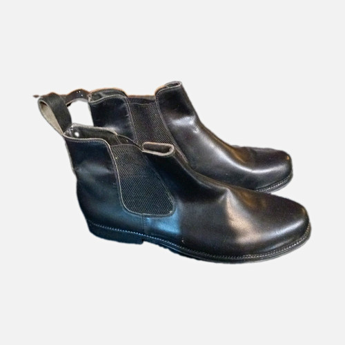 Clifford james black leather - james,